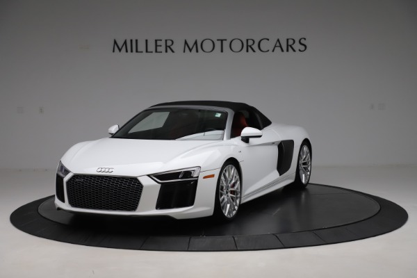 Used 2017 Audi R8 5.2 quattro V10 Spyder for sale Sold at Rolls-Royce Motor Cars Greenwich in Greenwich CT 06830 13