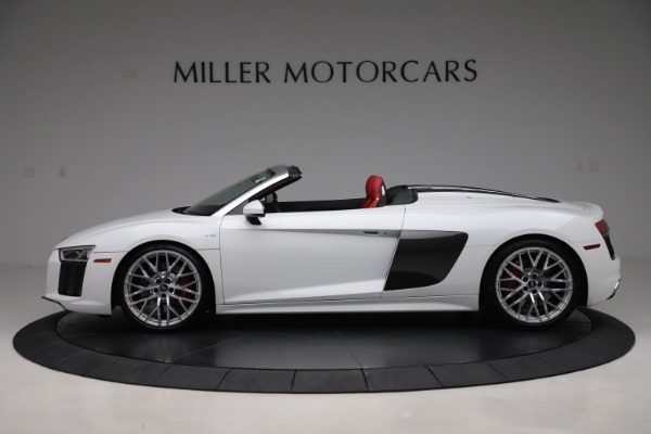 Used 2017 Audi R8 5.2 quattro V10 Spyder for sale Sold at Rolls-Royce Motor Cars Greenwich in Greenwich CT 06830 3
