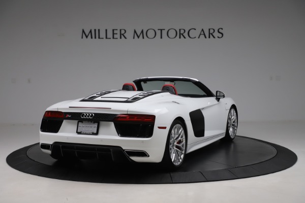 Used 2017 Audi R8 5.2 quattro V10 Spyder for sale Sold at Rolls-Royce Motor Cars Greenwich in Greenwich CT 06830 7
