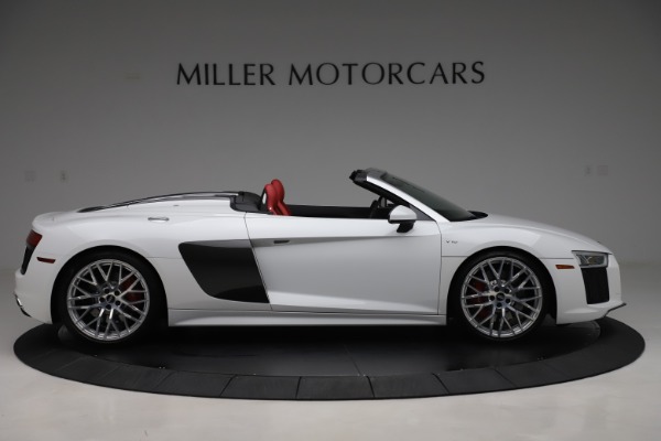 Used 2017 Audi R8 5.2 quattro V10 Spyder for sale Sold at Rolls-Royce Motor Cars Greenwich in Greenwich CT 06830 9