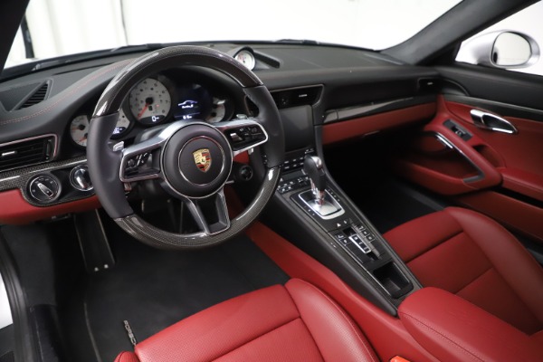 Used 2017 Porsche 911 Turbo S for sale Sold at Rolls-Royce Motor Cars Greenwich in Greenwich CT 06830 13