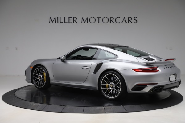 Used 2017 Porsche 911 Turbo S for sale Sold at Rolls-Royce Motor Cars Greenwich in Greenwich CT 06830 4