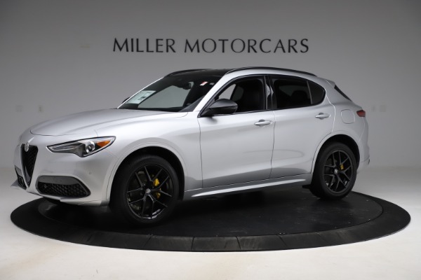 New 2020 Alfa Romeo Stelvio Ti Sport Q4 for sale Sold at Rolls-Royce Motor Cars Greenwich in Greenwich CT 06830 2