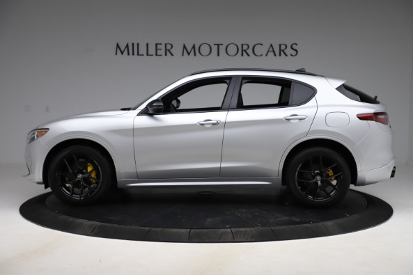 New 2020 Alfa Romeo Stelvio Ti Sport Q4 for sale Sold at Rolls-Royce Motor Cars Greenwich in Greenwich CT 06830 3