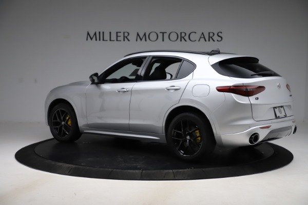 New 2020 Alfa Romeo Stelvio Ti Sport Q4 for sale Sold at Rolls-Royce Motor Cars Greenwich in Greenwich CT 06830 4