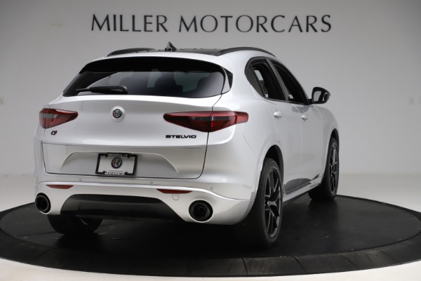 New 2020 Alfa Romeo Stelvio Ti Sport Q4 for sale Sold at Rolls-Royce Motor Cars Greenwich in Greenwich CT 06830 7