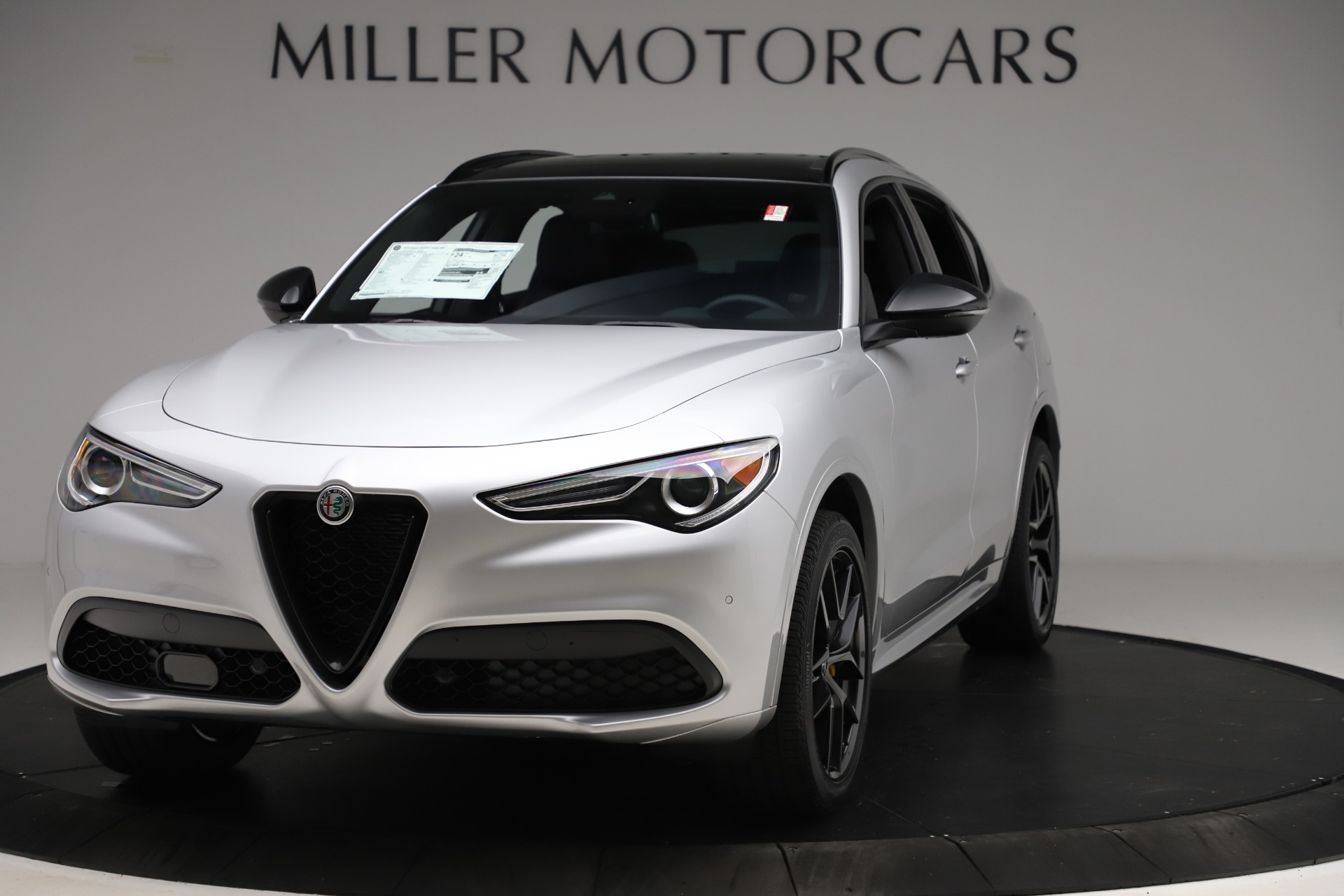 New 2020 Alfa Romeo Stelvio Ti Sport Q4 for sale Sold at Rolls-Royce Motor Cars Greenwich in Greenwich CT 06830 1