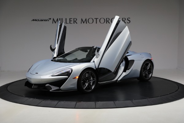 Used 2020 McLaren 570S Spider Convertible for sale $184,900 at Rolls-Royce Motor Cars Greenwich in Greenwich CT 06830 14