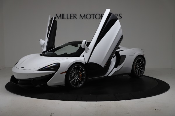 New 2020 McLaren 570S Spider Convertible for sale Sold at Rolls-Royce Motor Cars Greenwich in Greenwich CT 06830 13