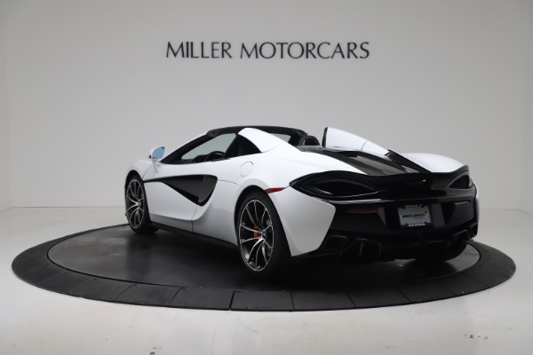 New 2020 McLaren 570S Spider Convertible for sale Sold at Rolls-Royce Motor Cars Greenwich in Greenwich CT 06830 4