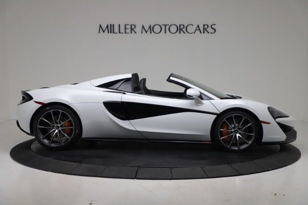 New 2020 McLaren 570S Spider Convertible for sale Sold at Rolls-Royce Motor Cars Greenwich in Greenwich CT 06830 8