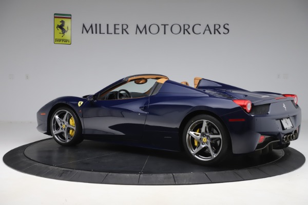 Used 2013 Ferrari 458 Spider for sale Sold at Rolls-Royce Motor Cars Greenwich in Greenwich CT 06830 4