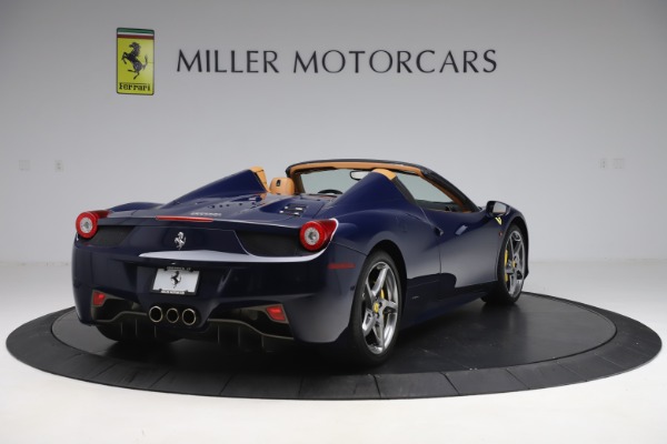 Used 2013 Ferrari 458 Spider for sale Sold at Rolls-Royce Motor Cars Greenwich in Greenwich CT 06830 7
