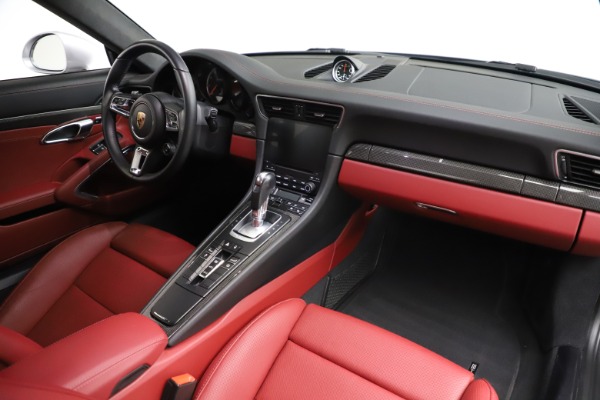 Used 2017 Porsche 911 Turbo S for sale Sold at Rolls-Royce Motor Cars Greenwich in Greenwich CT 06830 18