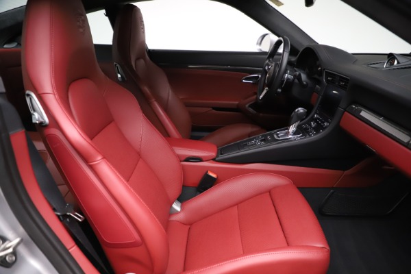 Used 2017 Porsche 911 Turbo S for sale Sold at Rolls-Royce Motor Cars Greenwich in Greenwich CT 06830 19