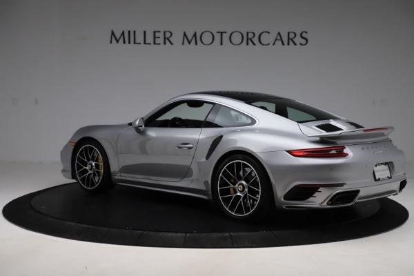 Used 2017 Porsche 911 Turbo S for sale Sold at Rolls-Royce Motor Cars Greenwich in Greenwich CT 06830 4