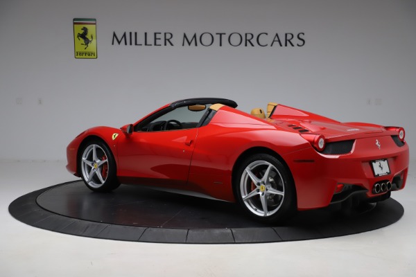 Used 2015 Ferrari 458 Spider for sale Sold at Rolls-Royce Motor Cars Greenwich in Greenwich CT 06830 3