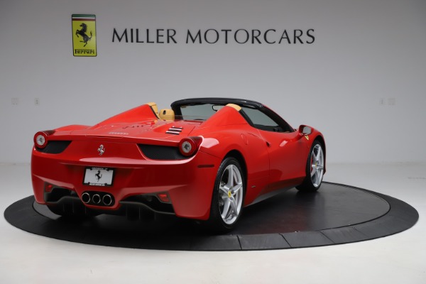 Used 2015 Ferrari 458 Spider for sale Sold at Rolls-Royce Motor Cars Greenwich in Greenwich CT 06830 6