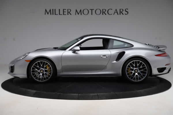 Used 2015 Porsche 911 Turbo S for sale Sold at Rolls-Royce Motor Cars Greenwich in Greenwich CT 06830 3