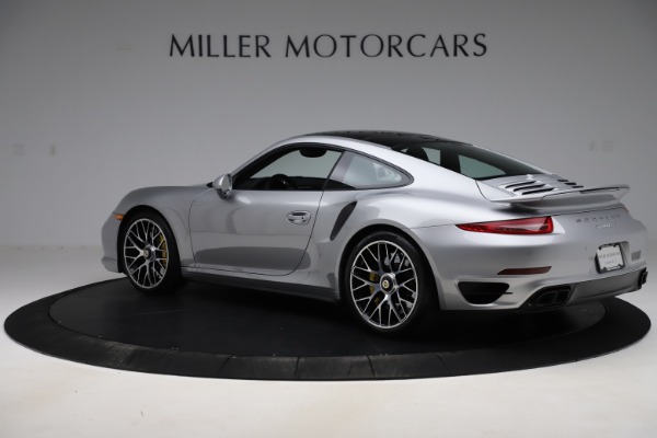 Used 2015 Porsche 911 Turbo S for sale Sold at Rolls-Royce Motor Cars Greenwich in Greenwich CT 06830 4