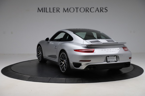 Used 2015 Porsche 911 Turbo S for sale Sold at Rolls-Royce Motor Cars Greenwich in Greenwich CT 06830 5