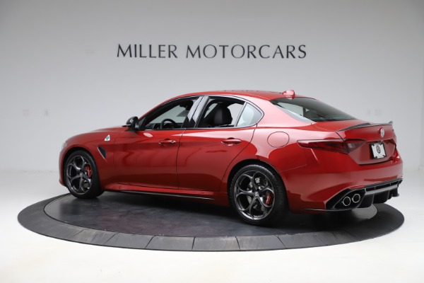 New 2020 Alfa Romeo Giulia Quadrifoglio for sale Sold at Rolls-Royce Motor Cars Greenwich in Greenwich CT 06830 4