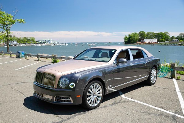 Used 2017 Bentley Mulsanne EWB for sale Sold at Rolls-Royce Motor Cars Greenwich in Greenwich CT 06830 3