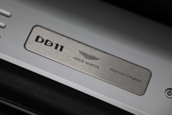 Used 2020 Aston Martin DB11 Volante Convertible for sale Sold at Rolls-Royce Motor Cars Greenwich in Greenwich CT 06830 25