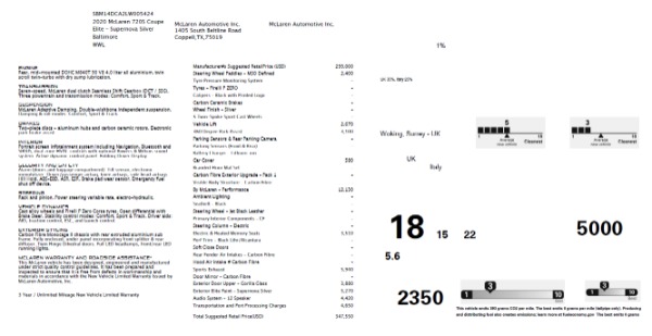 New 2020 McLaren 720S Performance for sale Sold at Rolls-Royce Motor Cars Greenwich in Greenwich CT 06830 28