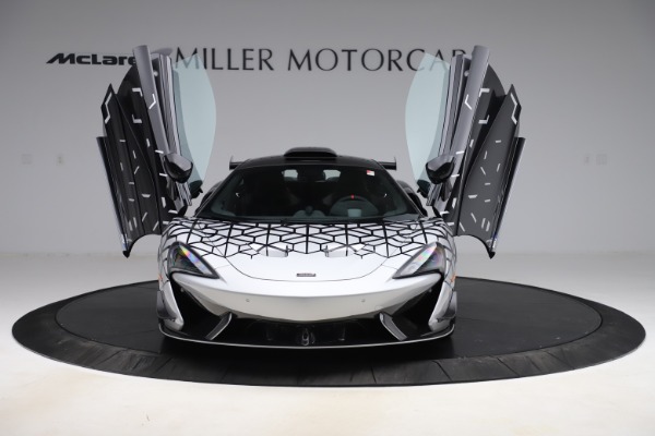 Used 2020 McLaren 620R Coupe for sale Call for price at Rolls-Royce Motor Cars Greenwich in Greenwich CT 06830 9
