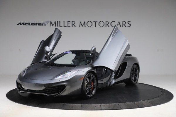 Used 2013 McLaren MP4-12C Spider Convertible for sale Sold at Rolls-Royce Motor Cars Greenwich in Greenwich CT 06830 10