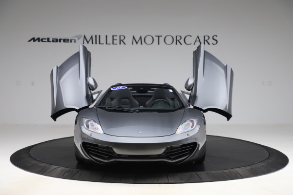 Used 2013 McLaren MP4-12C Spider Convertible for sale Sold at Rolls-Royce Motor Cars Greenwich in Greenwich CT 06830 9