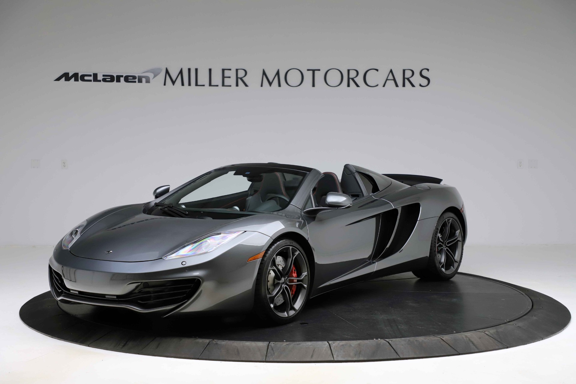 Used 2013 McLaren MP4-12C Spider Convertible for sale Sold at Rolls-Royce Motor Cars Greenwich in Greenwich CT 06830 1