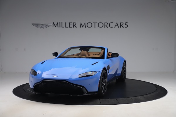 New 2021 Aston Martin Vantage Roadster for sale Call for price at Rolls-Royce Motor Cars Greenwich in Greenwich CT 06830 12