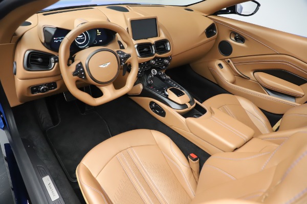 New 2021 Aston Martin Vantage Roadster for sale Call for price at Rolls-Royce Motor Cars Greenwich in Greenwich CT 06830 13