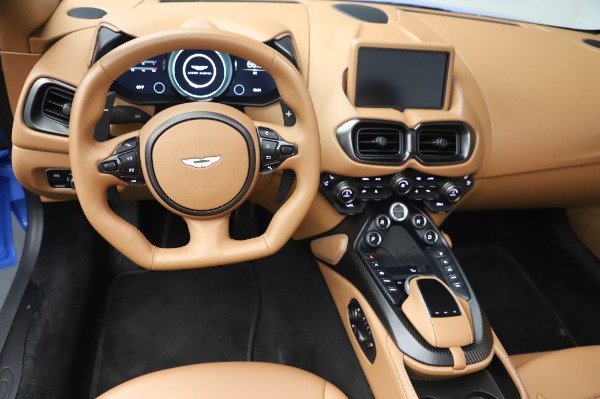 New 2021 Aston Martin Vantage Roadster for sale Call for price at Rolls-Royce Motor Cars Greenwich in Greenwich CT 06830 17