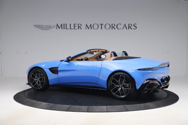 New 2021 Aston Martin Vantage Roadster for sale Call for price at Rolls-Royce Motor Cars Greenwich in Greenwich CT 06830 3