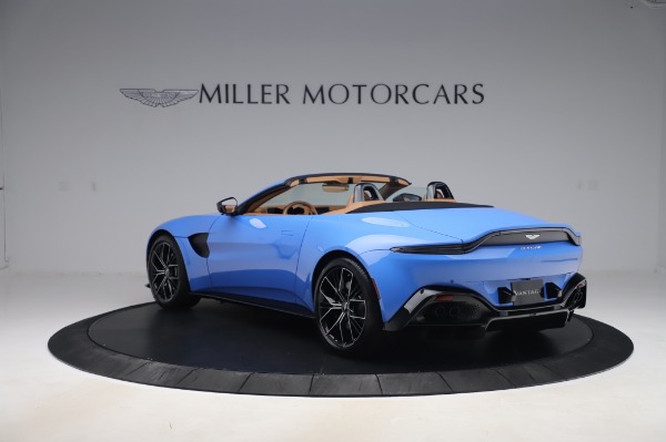 New 2021 Aston Martin Vantage Roadster for sale Call for price at Rolls-Royce Motor Cars Greenwich in Greenwich CT 06830 4