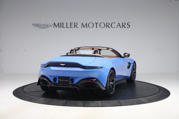 New 2021 Aston Martin Vantage Roadster for sale Call for price at Rolls-Royce Motor Cars Greenwich in Greenwich CT 06830 6