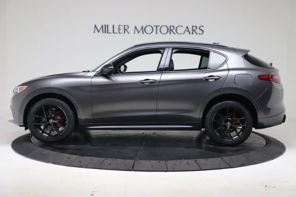 New 2020 Alfa Romeo Stelvio Ti Sport Q4 for sale Sold at Rolls-Royce Motor Cars Greenwich in Greenwich CT 06830 3