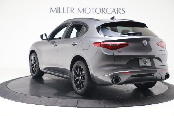 New 2020 Alfa Romeo Stelvio Ti Sport Q4 for sale Sold at Rolls-Royce Motor Cars Greenwich in Greenwich CT 06830 5