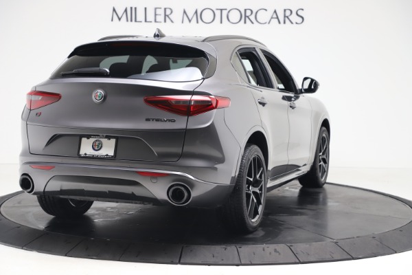 New 2020 Alfa Romeo Stelvio Ti Sport Q4 for sale Sold at Rolls-Royce Motor Cars Greenwich in Greenwich CT 06830 7