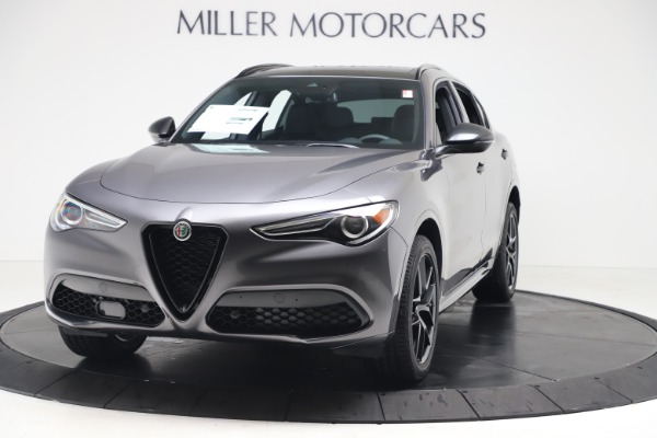 New 2020 Alfa Romeo Stelvio Ti Sport Q4 for sale Sold at Rolls-Royce Motor Cars Greenwich in Greenwich CT 06830 1