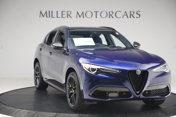 New 2020 Alfa Romeo Stelvio Ti Sport Q4 for sale Sold at Rolls-Royce Motor Cars Greenwich in Greenwich CT 06830 11