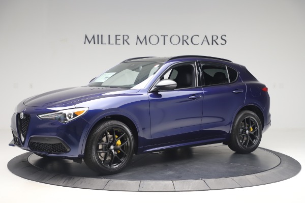 New 2020 Alfa Romeo Stelvio Ti Sport Q4 for sale Sold at Rolls-Royce Motor Cars Greenwich in Greenwich CT 06830 2