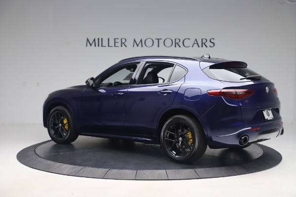 New 2020 Alfa Romeo Stelvio Ti Sport Q4 for sale Sold at Rolls-Royce Motor Cars Greenwich in Greenwich CT 06830 4