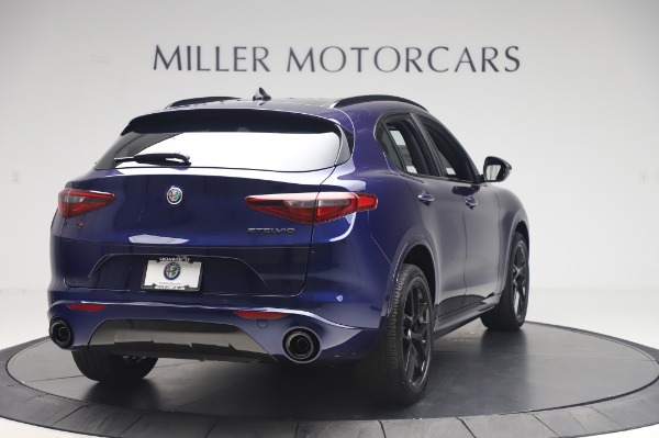 New 2020 Alfa Romeo Stelvio Ti Sport Q4 for sale Sold at Rolls-Royce Motor Cars Greenwich in Greenwich CT 06830 7