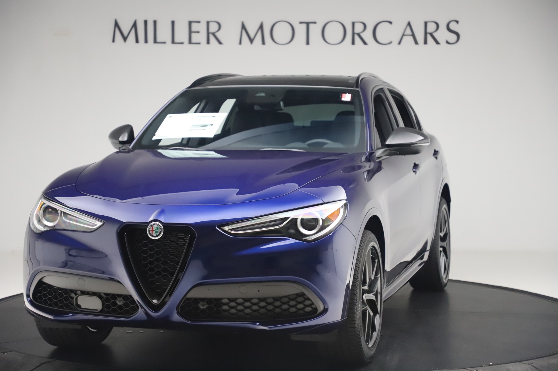 New 2020 Alfa Romeo Stelvio Ti Sport Q4 for sale Sold at Rolls-Royce Motor Cars Greenwich in Greenwich CT 06830 1