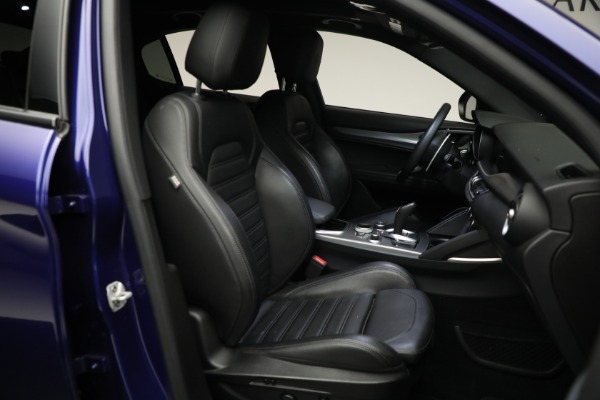 Used 2020 Alfa Romeo Stelvio Ti Sport Q4 for sale Sold at Rolls-Royce Motor Cars Greenwich in Greenwich CT 06830 28