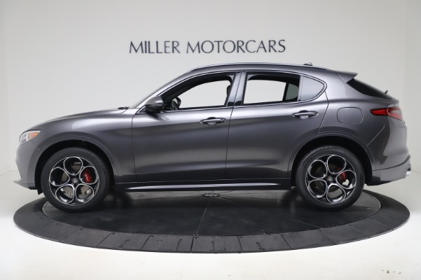 New 2020 Alfa Romeo Stelvio Ti Sport Q4 for sale Sold at Rolls-Royce Motor Cars Greenwich in Greenwich CT 06830 3